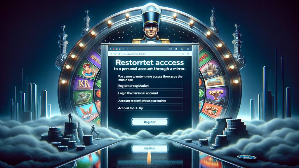 Восстановление доступа к личному кабинету через зеркало